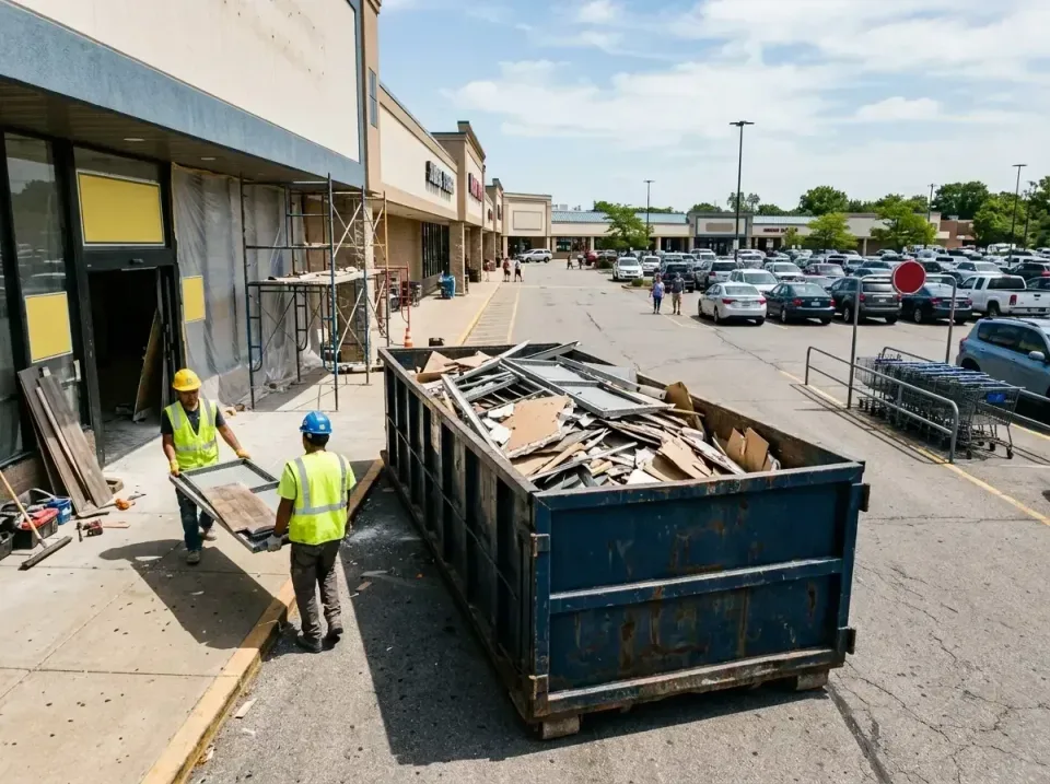 retail-store-renovation-debris-003 — frequently asked questions, Roll-off Dumpster Rentals in Travis Ranch, TX